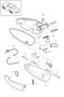 Diagram door handle for your Porsche