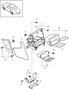 Diagram centre console front for your Porsche
