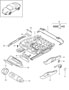 Diagram seat adjuster standard seat comfort seat for your Porsche