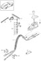 Diagram transmission control manual transmission for your Porsche Carrera GT