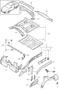 Diagram rear end single parts for your 1982 Porsche 944