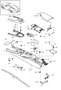 Diagram centre console rear for your 1979 Porsche 911