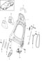 Diagram backrest frame sports seat for your 2007 Porsche 911