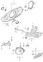 Diagram headlamp additional headlamp direction indicator light for your 2015 Porsche Panamera