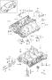 Diagram crankcase single parts for your Porsche