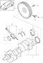 Image of Engine Crankshaft Main Bearing image for your 2008 Porsche