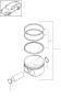 Image of Engine Piston Ring image for your 1993 Porsche