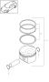 Diagram piston piston rings for your 2016 Porsche Panamera Base Hatchback