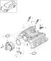 Diagram intake distributor throttle body for your 2003 Porsche 911