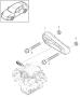 Diagram engine suspension engine carrier for your 2015 Porsche Panamera S