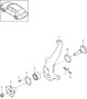 Diagram wheel carrier wheel hub for your Porsche