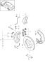 Diagram disc brake front axle for your Porsche