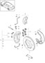 Diagram disc brake front axle for your Porsche