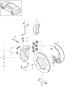 Diagram disc brake front axle for your Porsche