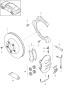 Diagram disc brake rear axle for your 2014 Porsche 911 Carrera 4S Coupe