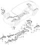 Diagram linings heat protection underbody for your 2018 Porsche Cayenne