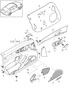Diagram door trim panel front for your Porsche Macan