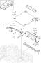 Diagram linings luggage compartment lower Hybrid for your Porsche