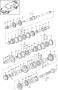 Diagram gears and shafts gear wheel sets see group drive shaft for your 1995 Porsche 968