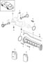 Diagram front-axle final drive clutch single parts for your Porsche
