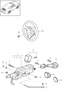 Diagram steering outer tube steering shaft steering wheels for your 2002 Porsche 911 Targa Targa