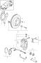 Diagram disc brake front axle brake disc only in pairs replace technical manual attention for your 2020 Porsche 718 Boxster