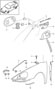 Diagram wing for your 1999 Porsche Boxster