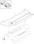 Diagram rear spoiler for your Porsche