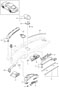 Diagram accessories dashboard trim upper part for your Porsche