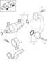 Diagram fuel cooler for your Porsche Cayenne
