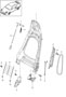 Diagram backrest frame standard seat comfort seat for your 2010 Porsche 911 Targa 4 Targa