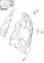 Diagram backrest shell sports seat for your Porsche