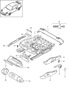 Diagram seat adjuster sports seat for your 2023 Porsche 718 Boxster S Convertible