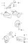 Diagram fanfare horn for your 2009 Porsche 911