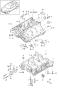 Diagram crankcase single parts for your Porsche