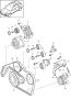 Diagram belt tensioner belt drive for your 2014 Porsche Cayenne Platinum Edition