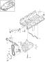 Diagram Oil return circuit oil pump for your 2008 Porsche 911 Carrera 4S Coupe