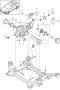 Diagram front-axle final drive ready for installation for your Porsche