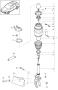 Diagram air spring shock absorber strut for your Porsche