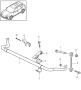 Diagram stabiliser for your 2005 Porsche Cayenne Turbo