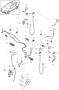 Diagram brake lines front axle underbody rear axle front axle for your Porsche