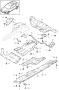 Diagram lining underbody heat protection for your 2018 Porsche Panamera