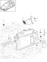 Diagram lining luggage compartment lateral d-pillar for your 2019 Porsche Macan