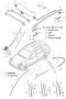 Diagram insignias decorative fittings upper outer for your Porsche Cayenne