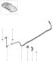 Diagram stabiliser carrera 2 for your Porsche