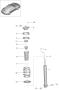 Diagram shock absorber coil spring for your Porsche