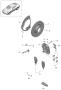 Diagram disc brake front axle brake disc only in pairs replace technical manual attention for your Porsche