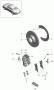 Diagram disc brake rear axle brake disc only in pairs replace technical manual attention for your Porsche