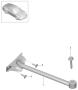 Diagram dome strut for your 2024 Porsche 718 Cayman GTS 4.0 Hatchback