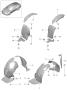 Diagram wheel-housing liner linings for your 2019 Porsche 718 Boxster
